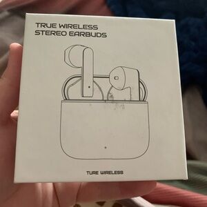 True Wireless Stereo Earbuds - White
